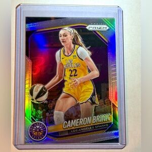 Cameron Brink Basketball Card Panini Prizm Los Angeles